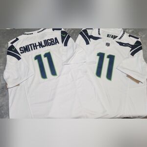 Jaxon Smith-Njigba Seahawks White Jersey